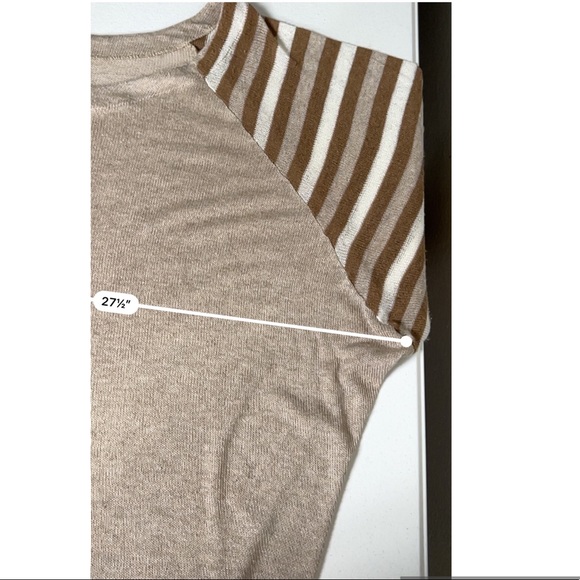 Daftbird Size Small Pullover  Knit Light Sweater oversized - Picture 6 of 10